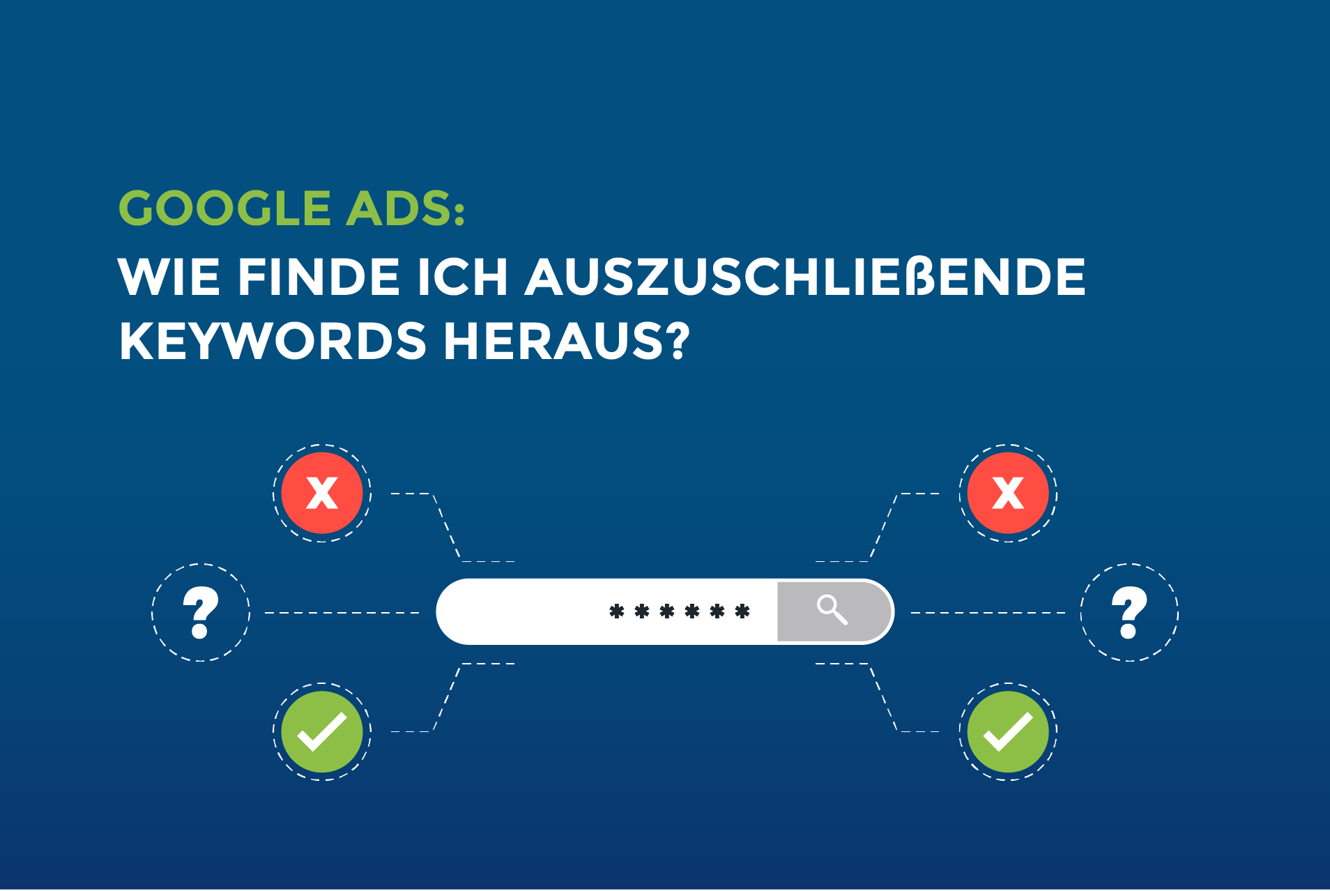 Google Ads: Wie finde ich auszuschließende Keywords heraus?