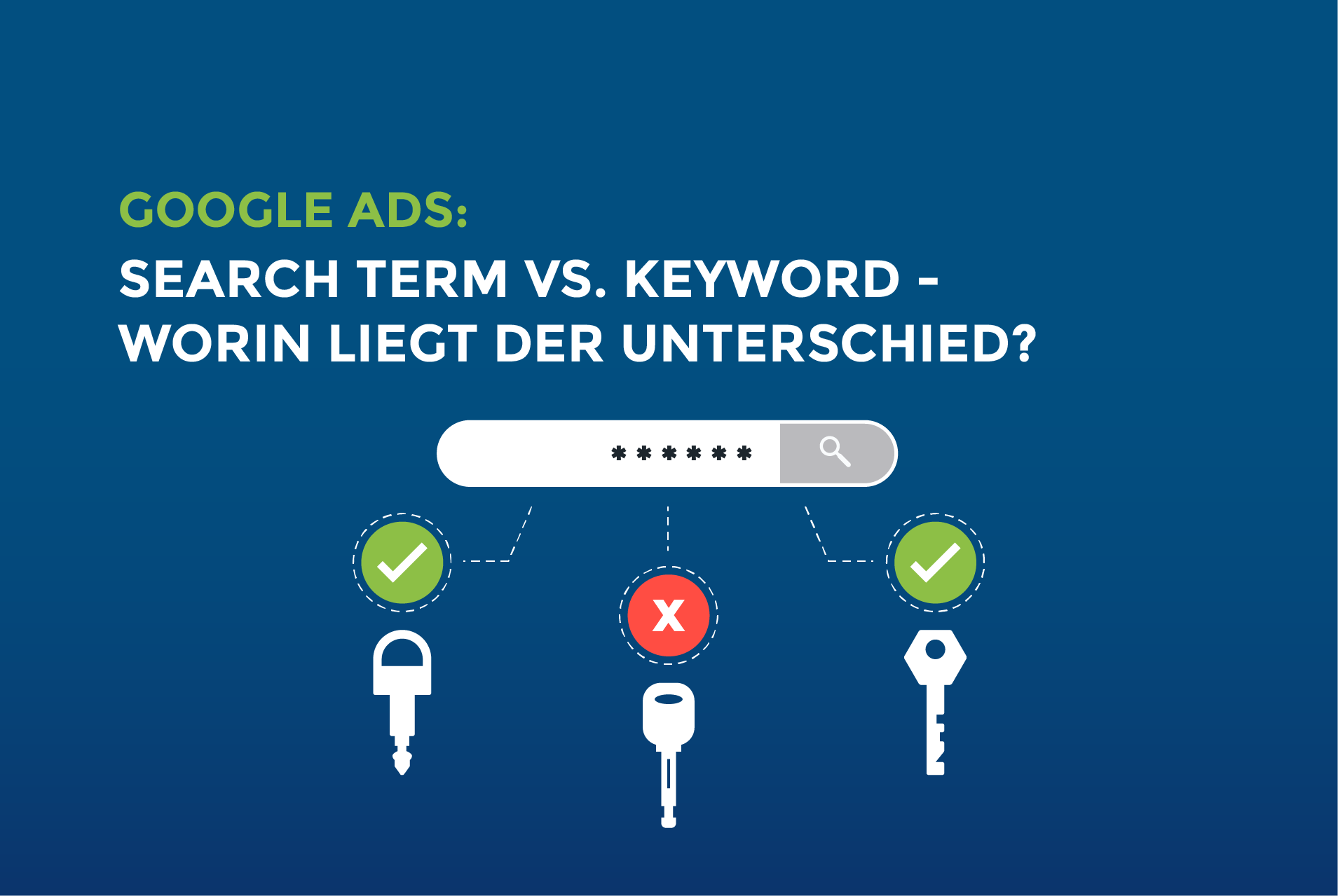 Google Ads: Search Term vs. Keyword – worin liegt der Unterschied?