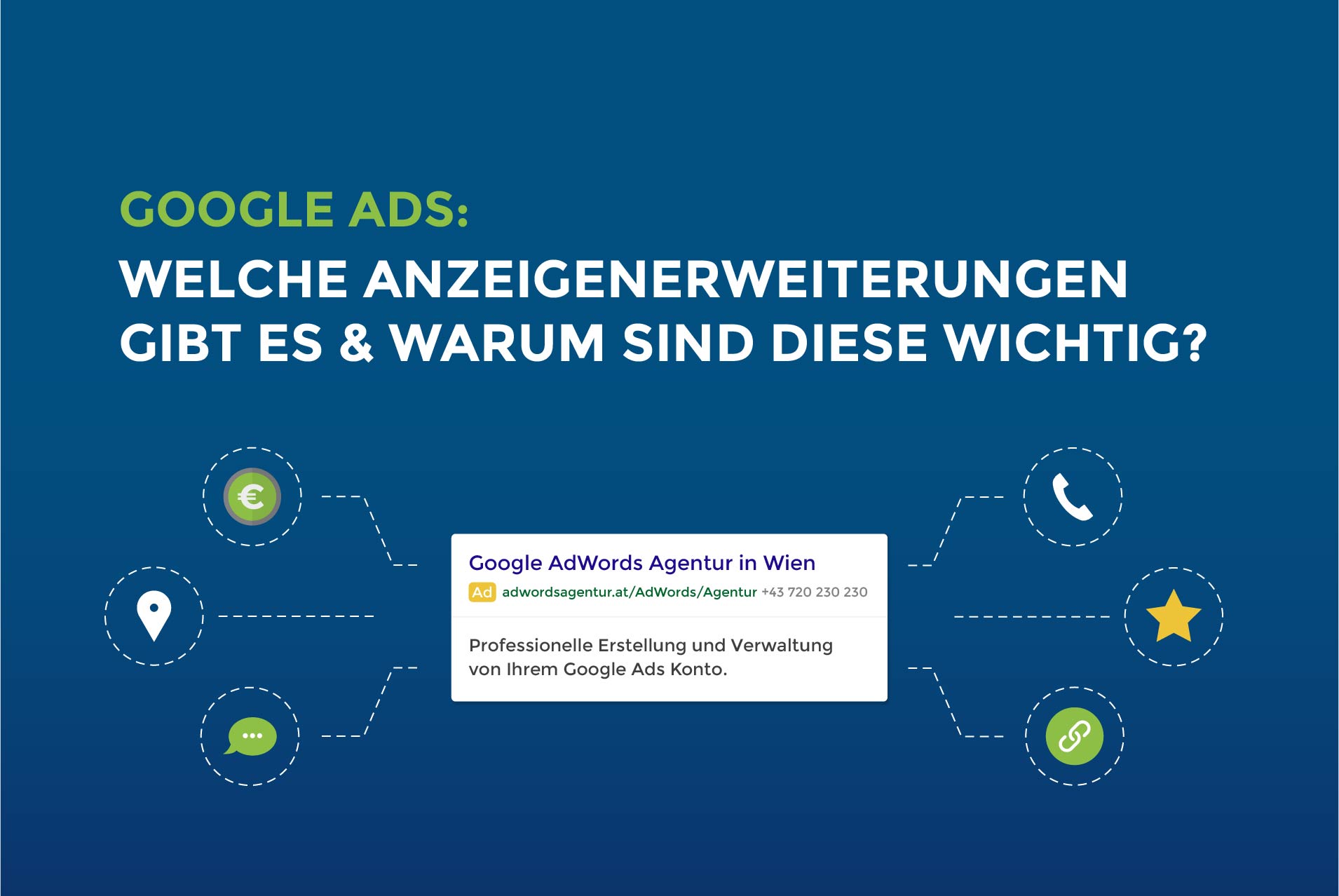 Google Ads: Welche Anzeigenerweiterungen gibt es & warum sind diese wichtig?