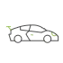 Ein fahrendes Auto