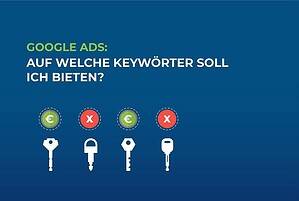 Google Ads: Auf welche Keywords soll ich bieten? cover
