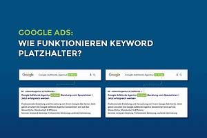 Google Ads: Wie funktionieren Keyword Platzhalter? cover